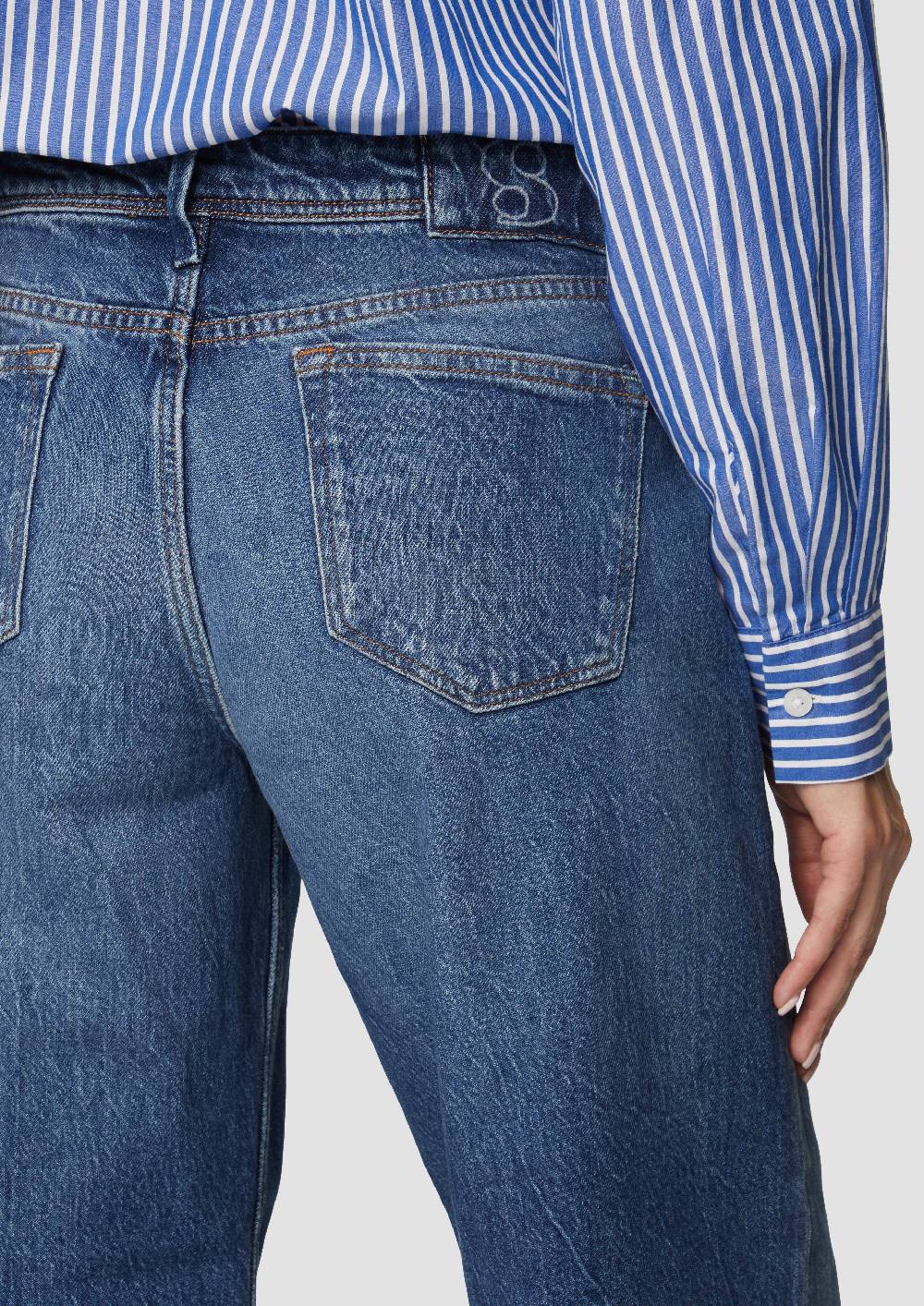 S.Oliver 360° Denim / Jeans Suri / Regular Fit / Low Rise / Wide Leg