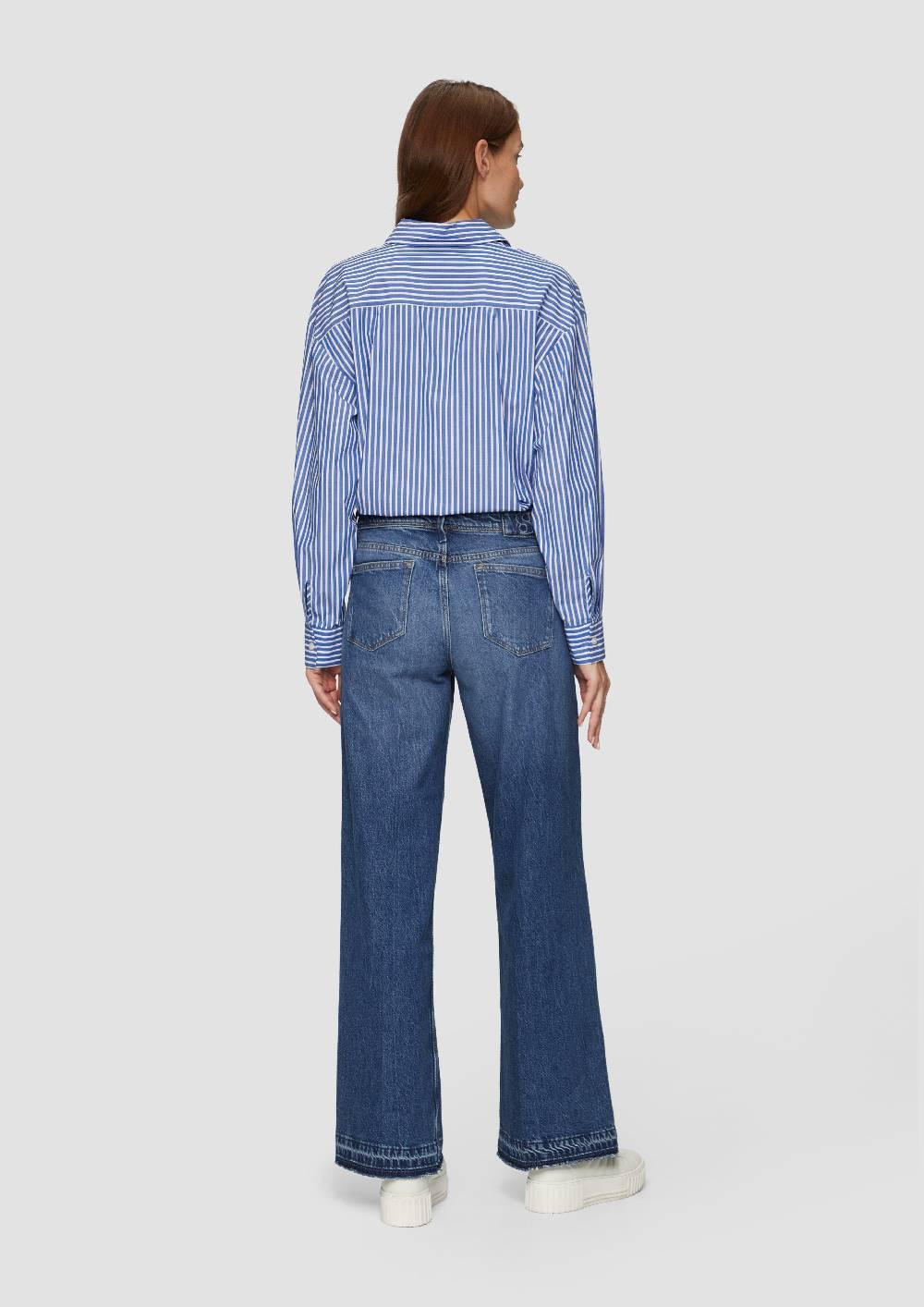 S.Oliver 360° Denim / Jeans Suri / Regular Fit / Low Rise / Wide Leg