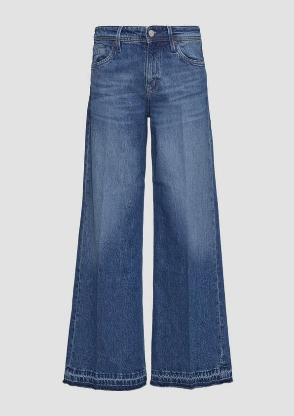 s.Oliver 360° Denim / Jeans Suri / Regular Fit / Low Rise / Wide Leg