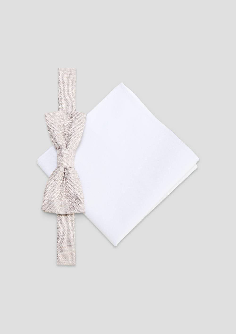 S.Oliver Accessoires-Box Mit Fliege Und Einstecktuch