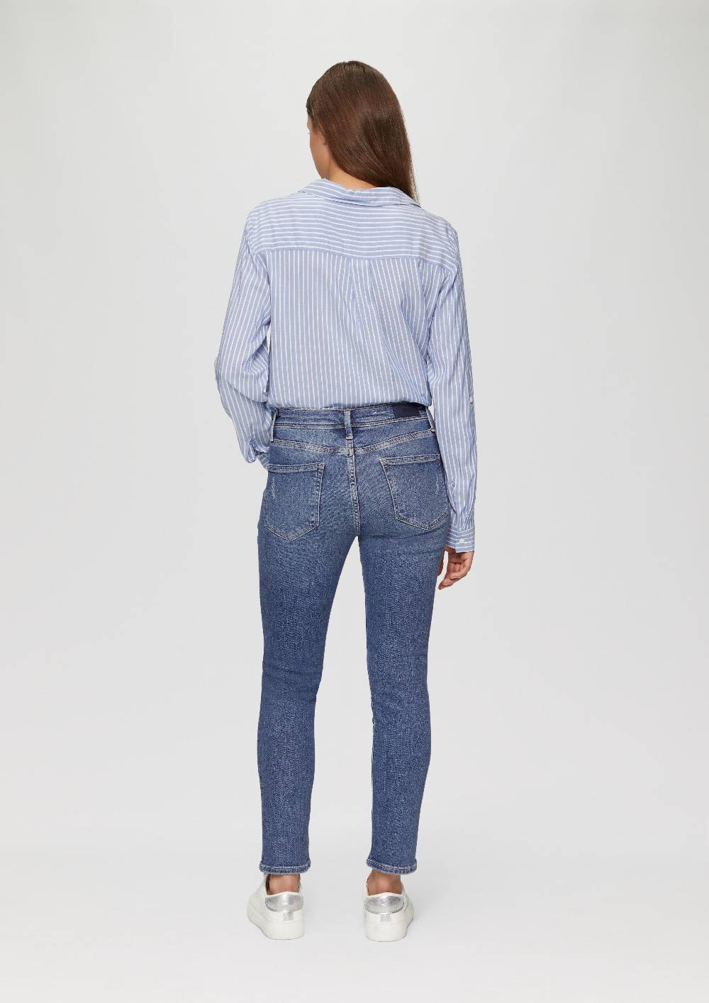 S.Oliver Ankle-Jeans Betsy / Slim Fit / Mid Rise / Slim Leg