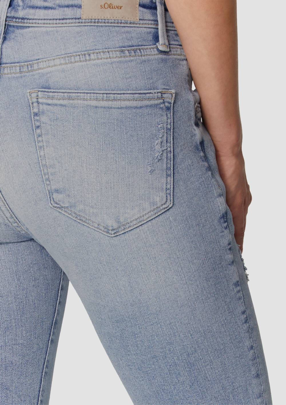 S.Oliver Ankle-Jeans Betsy / Slim Fit / Mid Rise / Slim Leg