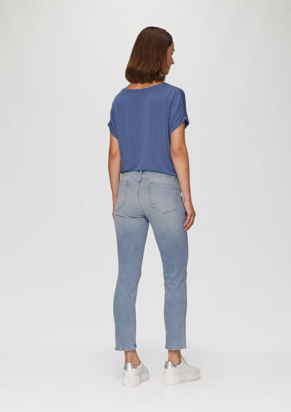 S.Oliver Ankle-Jeans Betsy / Slim Fit / Mid Rise / Slim Leg