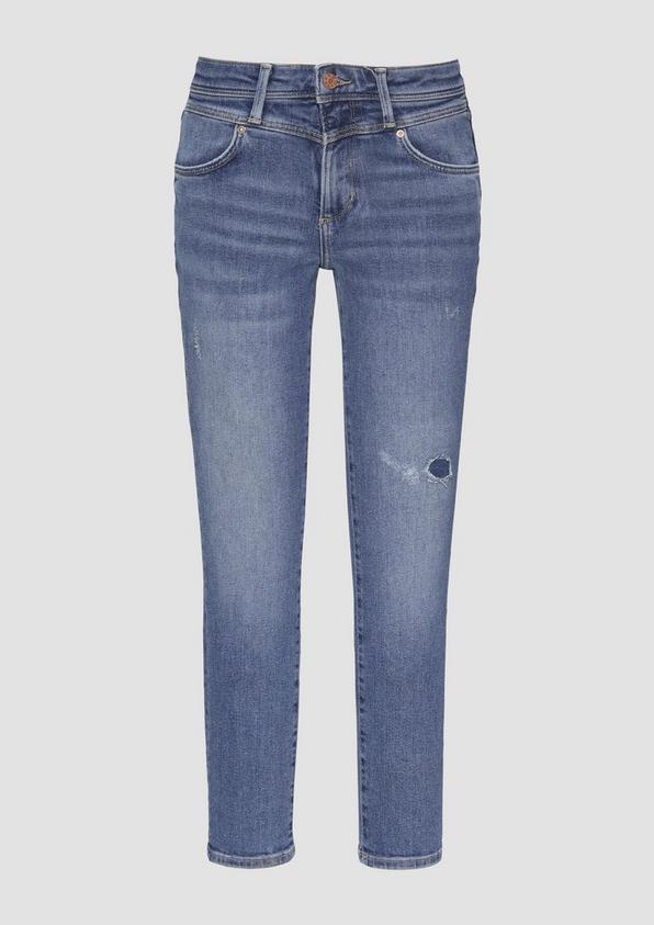 S.Oliver Ankle-Jeans Betsy / Slim Fit / Mid Rise / Slim Leg