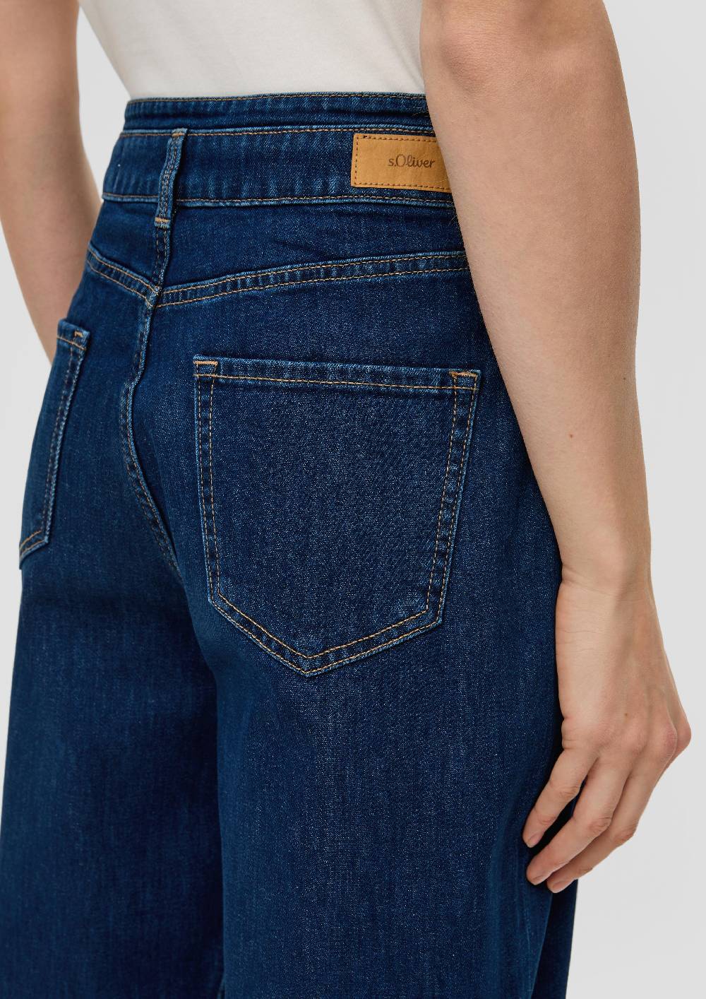 S.Oliver Ankle Jeans / Regular Fit / High Rise / Barrel Leg