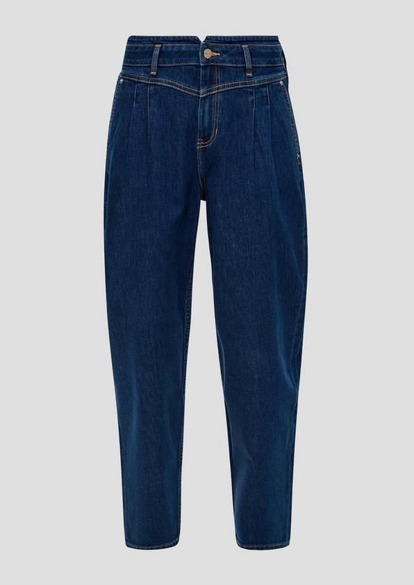 S.Oliver Ankle Jeans / Regular Fit / High Rise / Barrel Leg