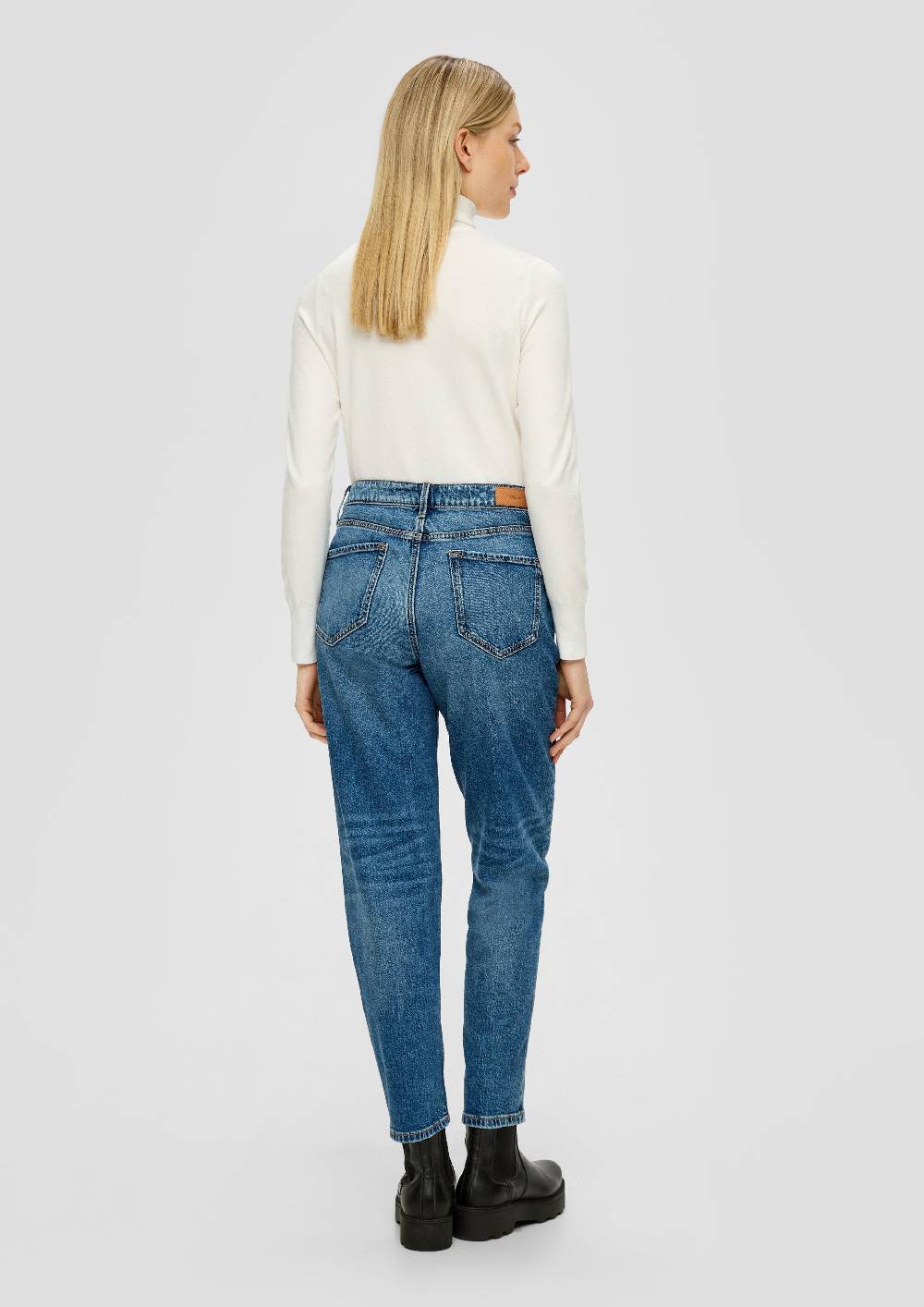 S.Oliver Ankle-Jeans / Regular Fit / High Rise / Tapered Leg