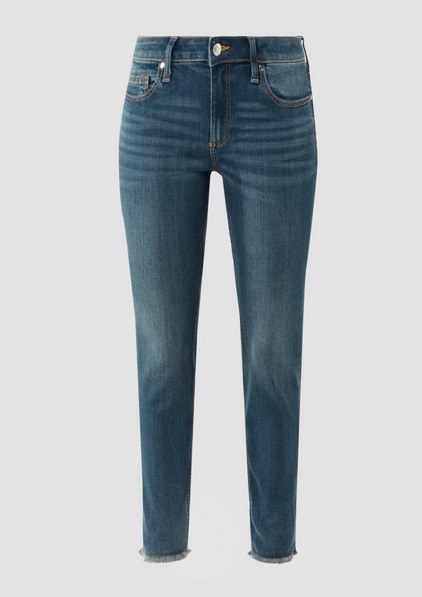 s.Oliver Ankle-Jeans Sadie / Mid Rise / Skinny Leg / Super Stretch