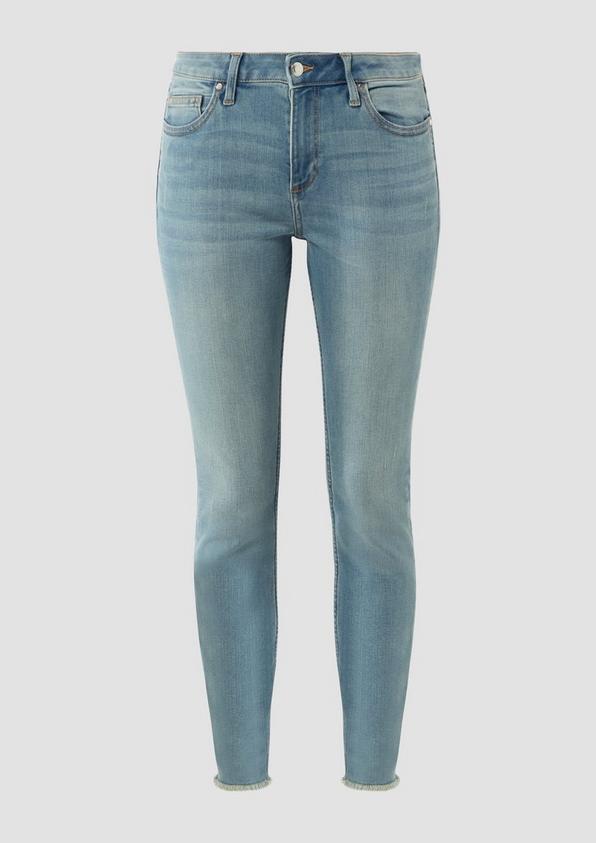 s.Oliver Ankle-Jeans Sadie / Mid Rise / Skinny Leg / Super Stretch