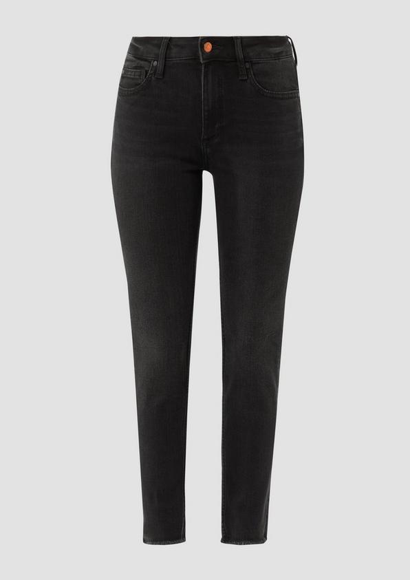 s.Oliver Ankle-Jeans Sadie / Mid Rise / Skinny Leg / Super Stretch