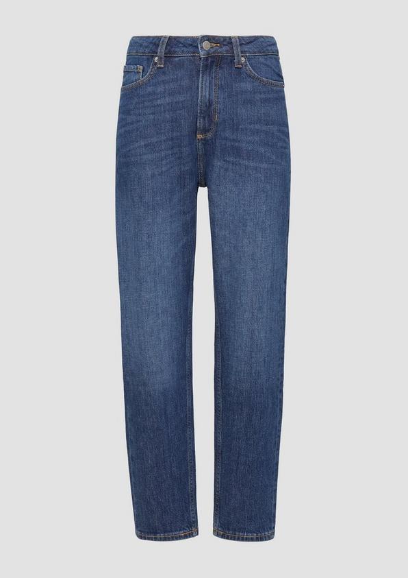 s.Oliver Ankle-Jeans Tizie / Slim Fit / High Rise / Tapered Leg / Inch Sizes
