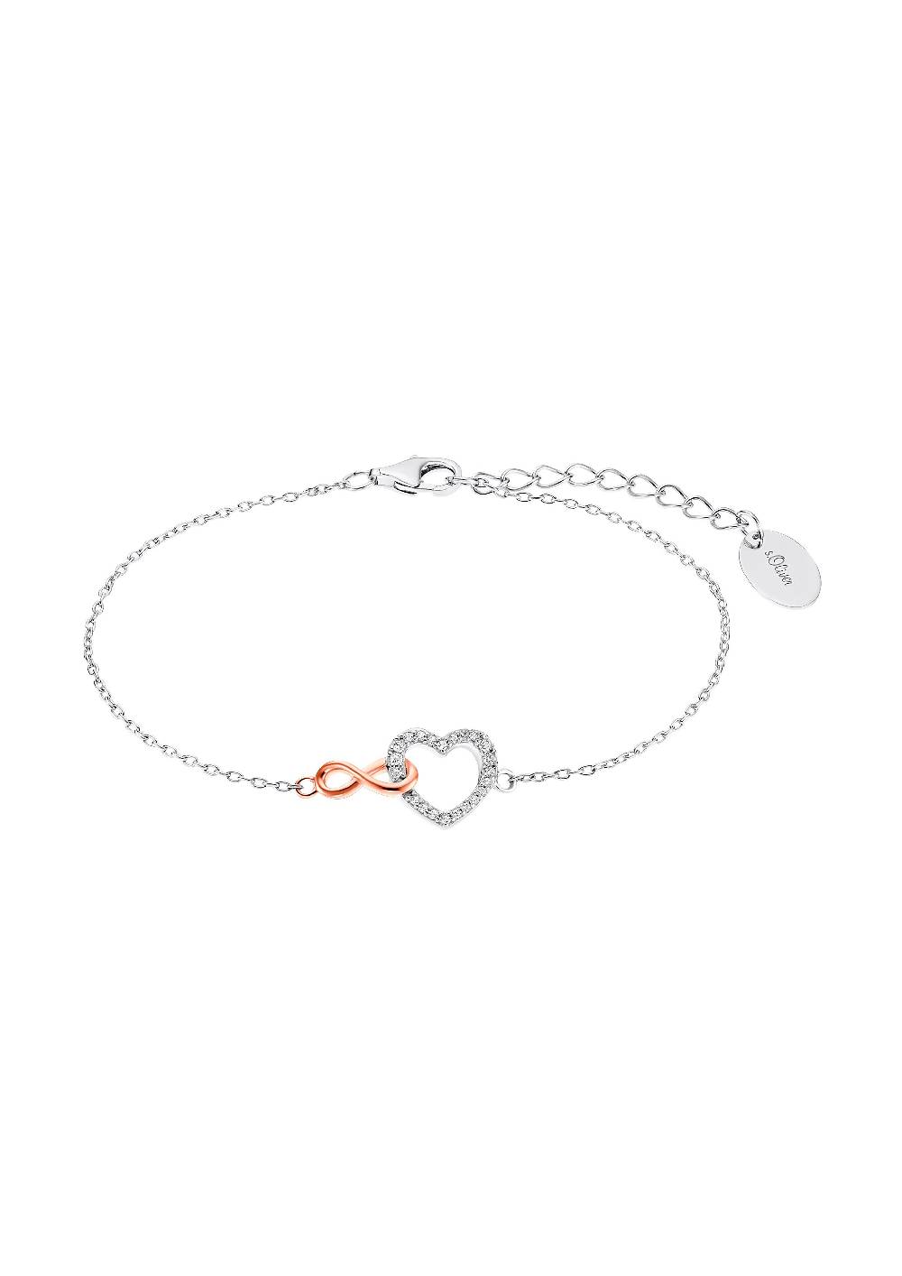 S.Oliver Armband Rhodiniert+rosévergoldet Aus Silber