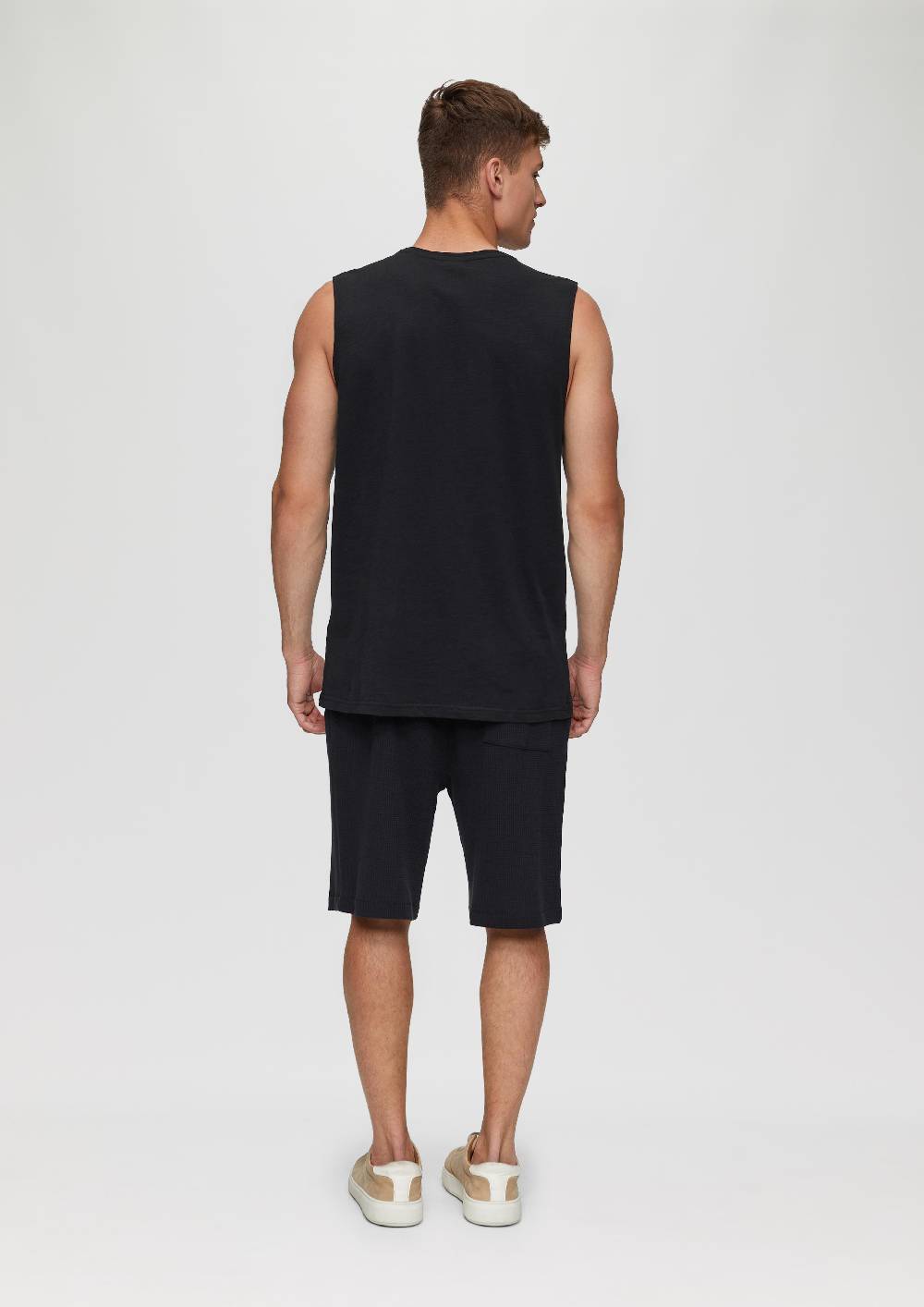 S.Oliver Ärmelloses Shirt Aus Baumwolle Mit Logo-Detail