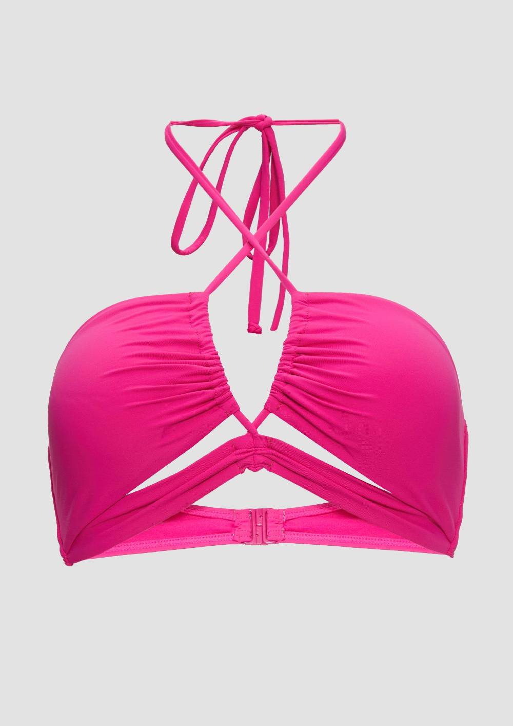 S.Oliver Bandeau-Bikinitop Mit Raffinierten Details