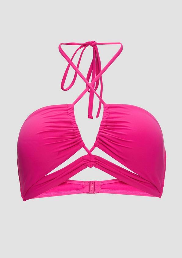 s.Oliver Bandeau-Bikinitop mit raffinierten Details