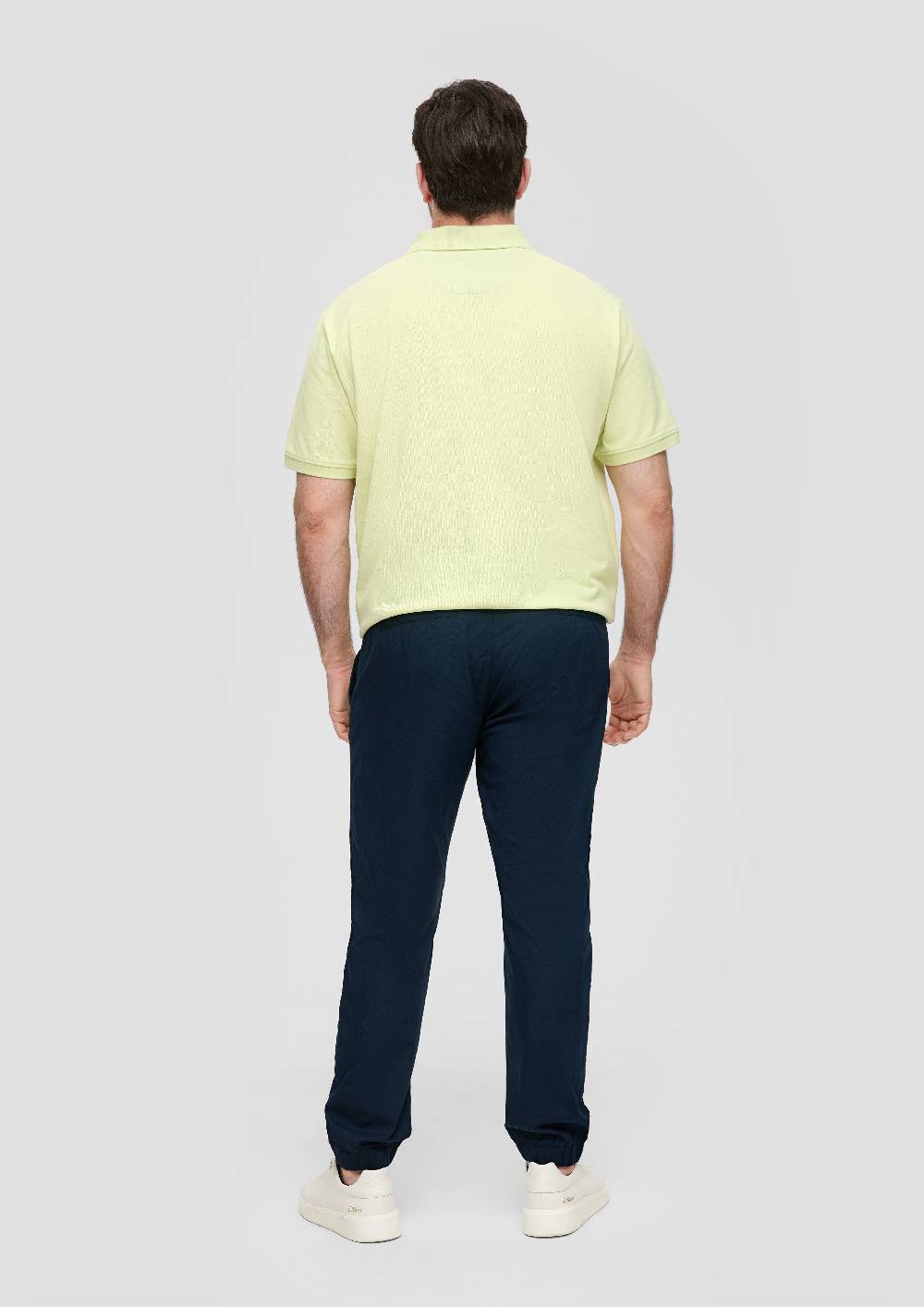 S.Oliver Baumwoll-Hose Mit Elastischem Bund Und Print-Detail