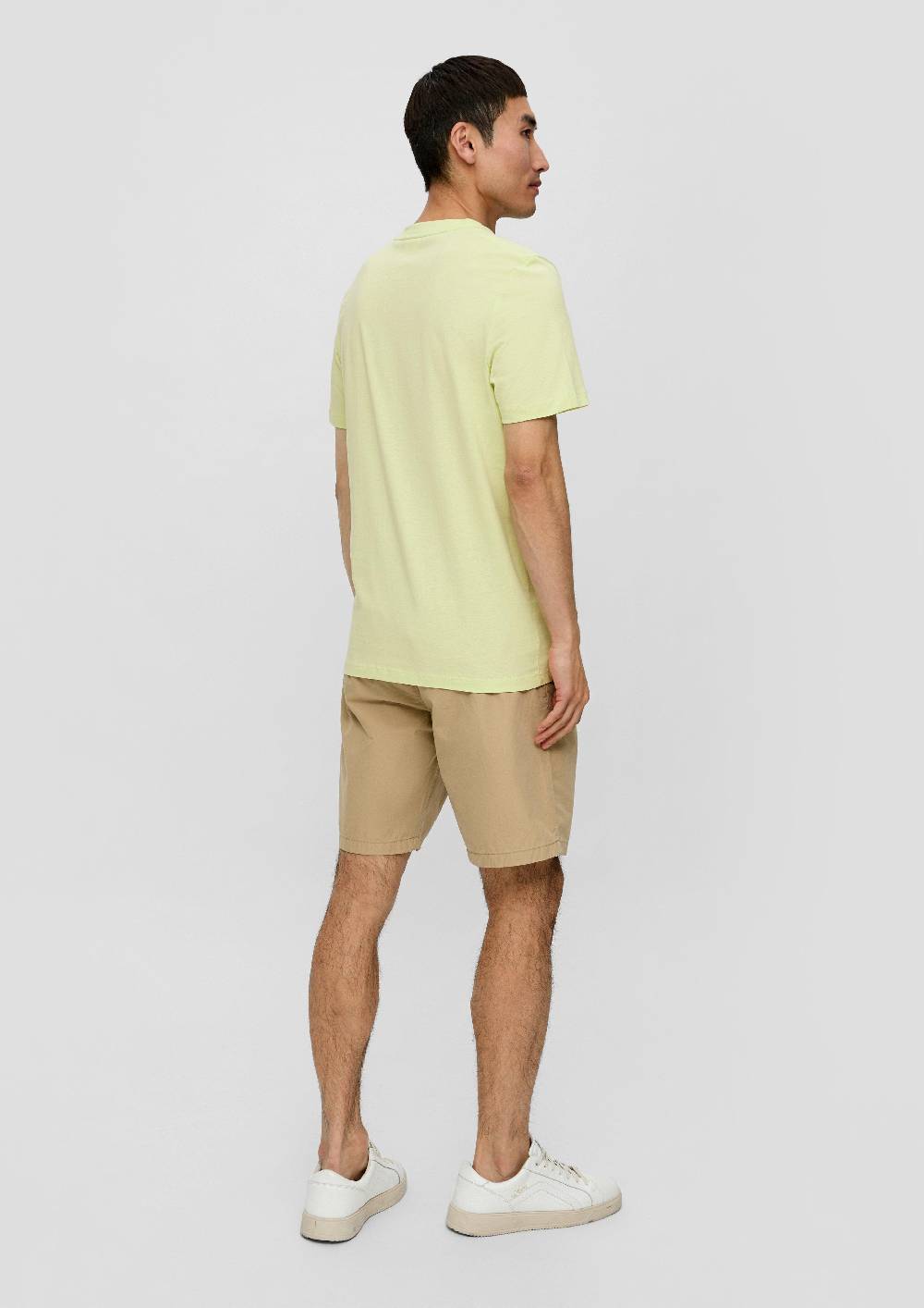 S.Oliver Baumwoll-T-Shirt Mit Crew Neck Und Frontprint