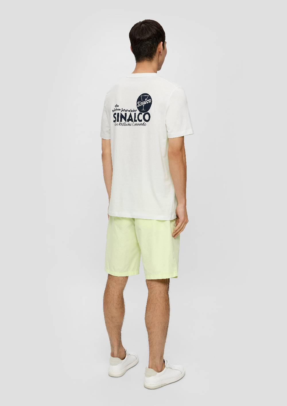 S.Oliver Baumwoll-T-Shirt Mit Crew Neck Und Sinalco®-Print