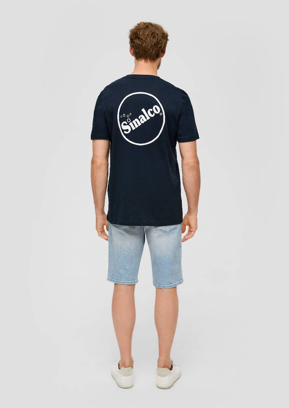 S.Oliver Baumwoll-T-Shirt Mit Crew Neck Und Sinalco®-Print
