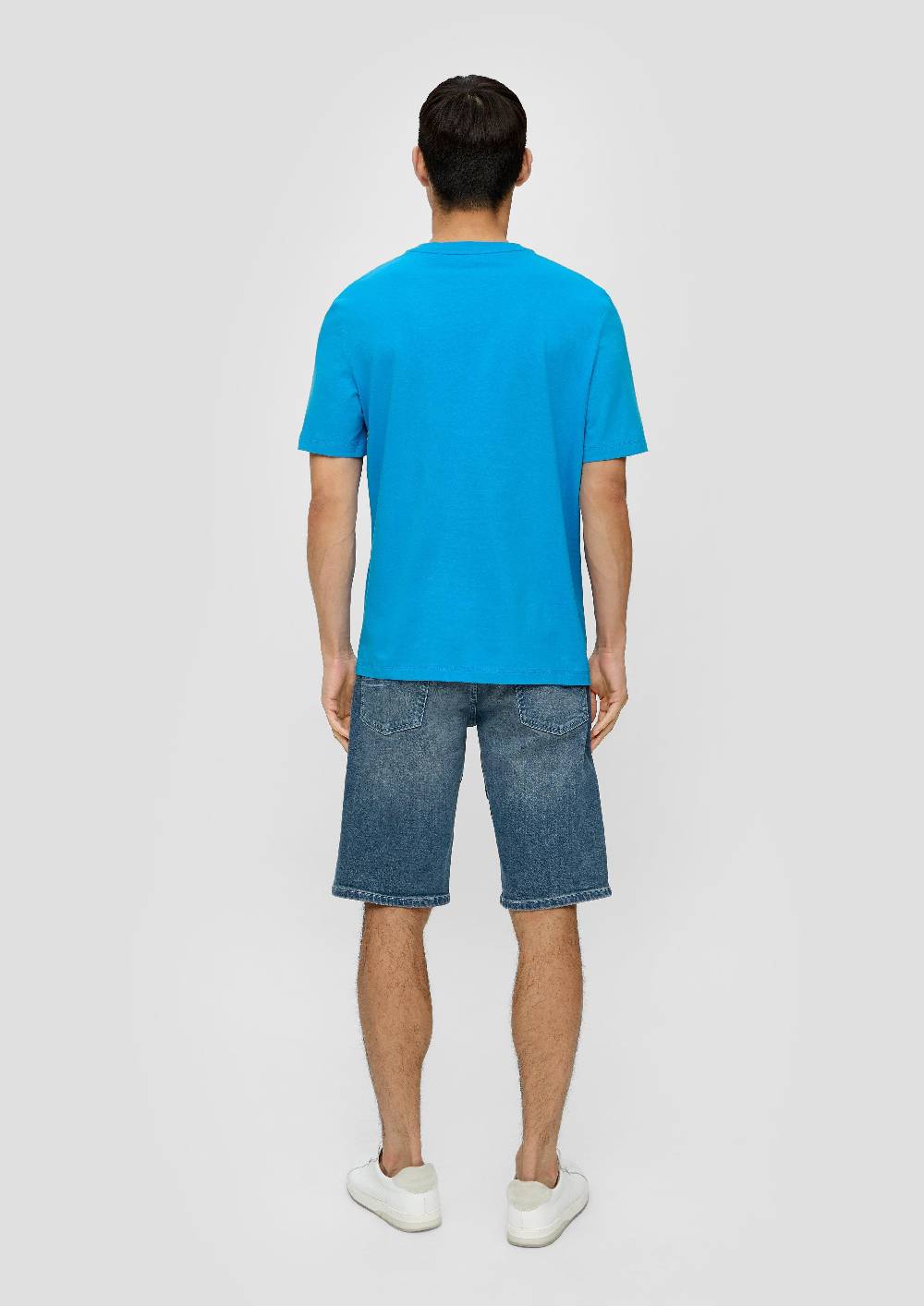 S.Oliver Baumwoll-T-Shirt Mit Frontseitigem Artwork-Print