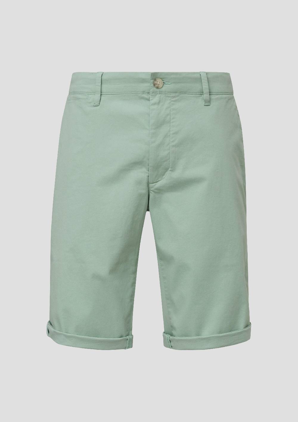 S.Oliver Bermuda Aus Baumwoll-Stretch Mit Paspeltasche