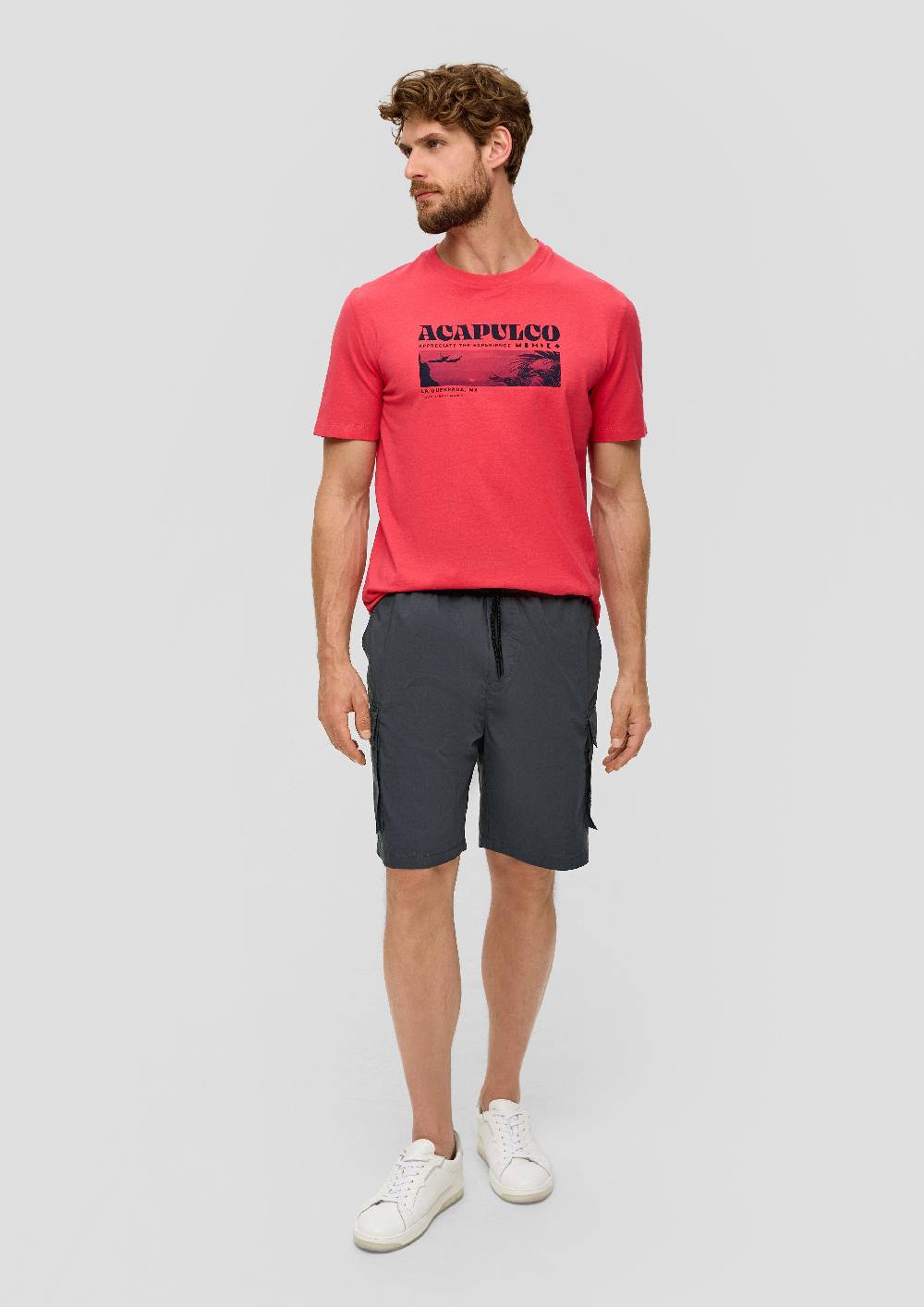 S.Oliver Bermuda Aus Baumwollstretch Mit Cargo-Taschen