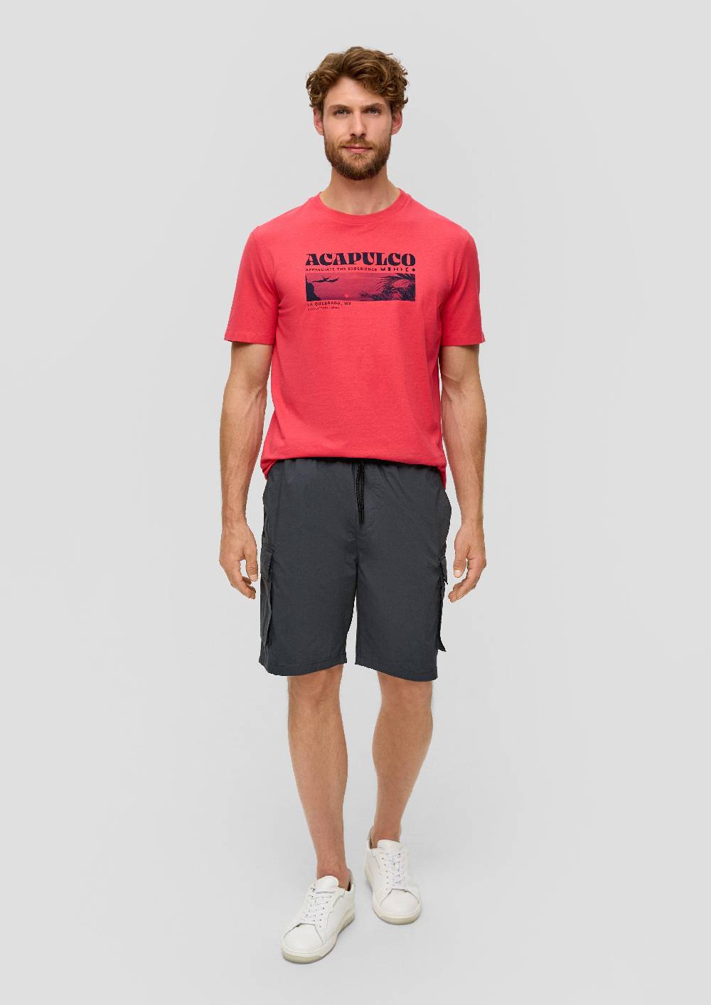 S.Oliver Bermuda Aus Baumwollstretch Mit Cargo-Taschen
