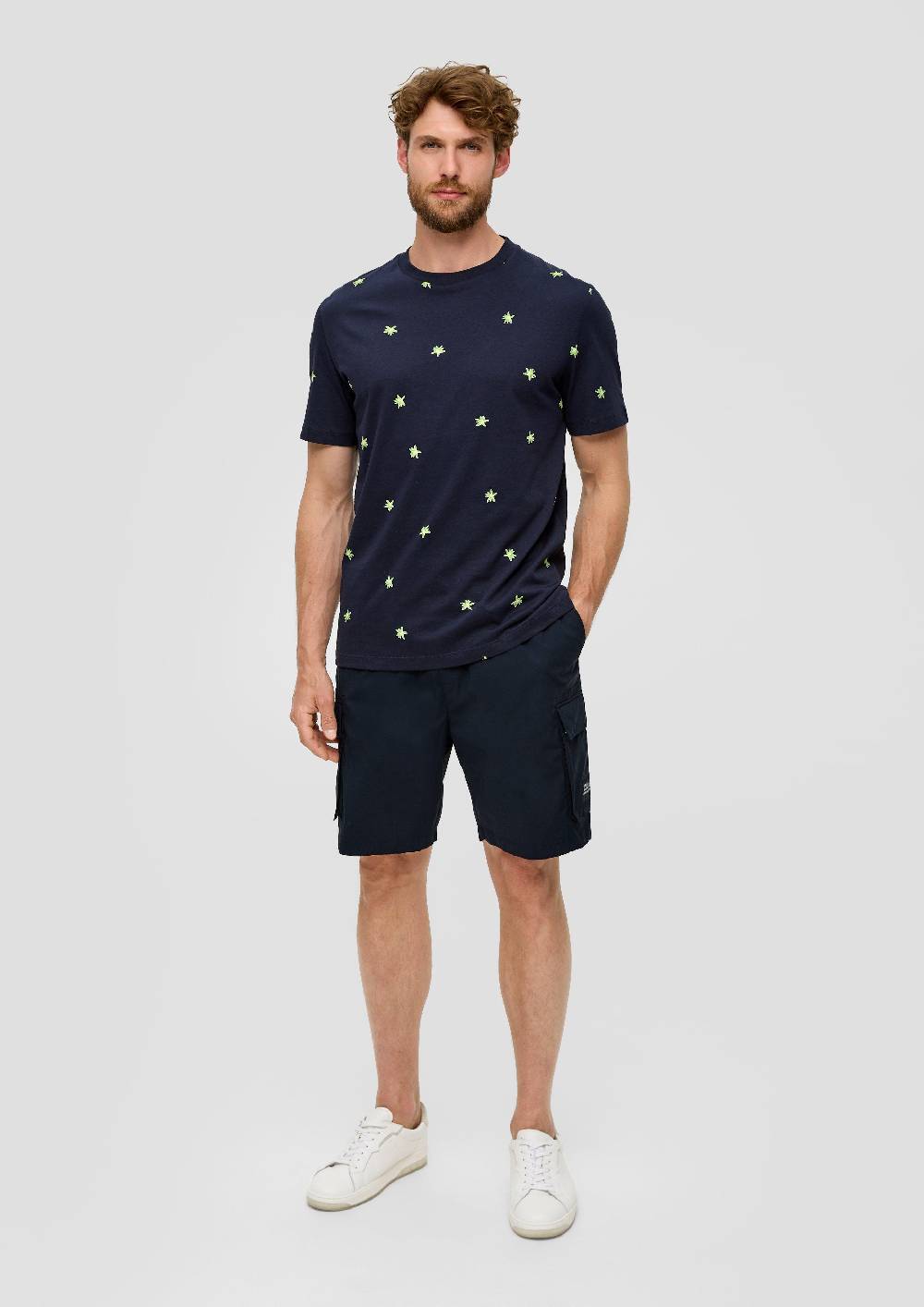 S.Oliver Bermuda Aus Baumwollstretch Mit Cargo-Taschen