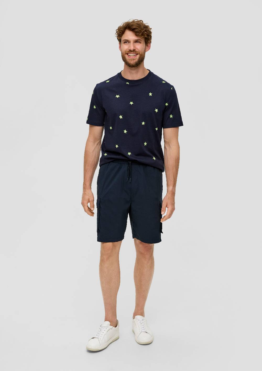 S.Oliver Bermuda Aus Baumwollstretch Mit Cargo-Taschen