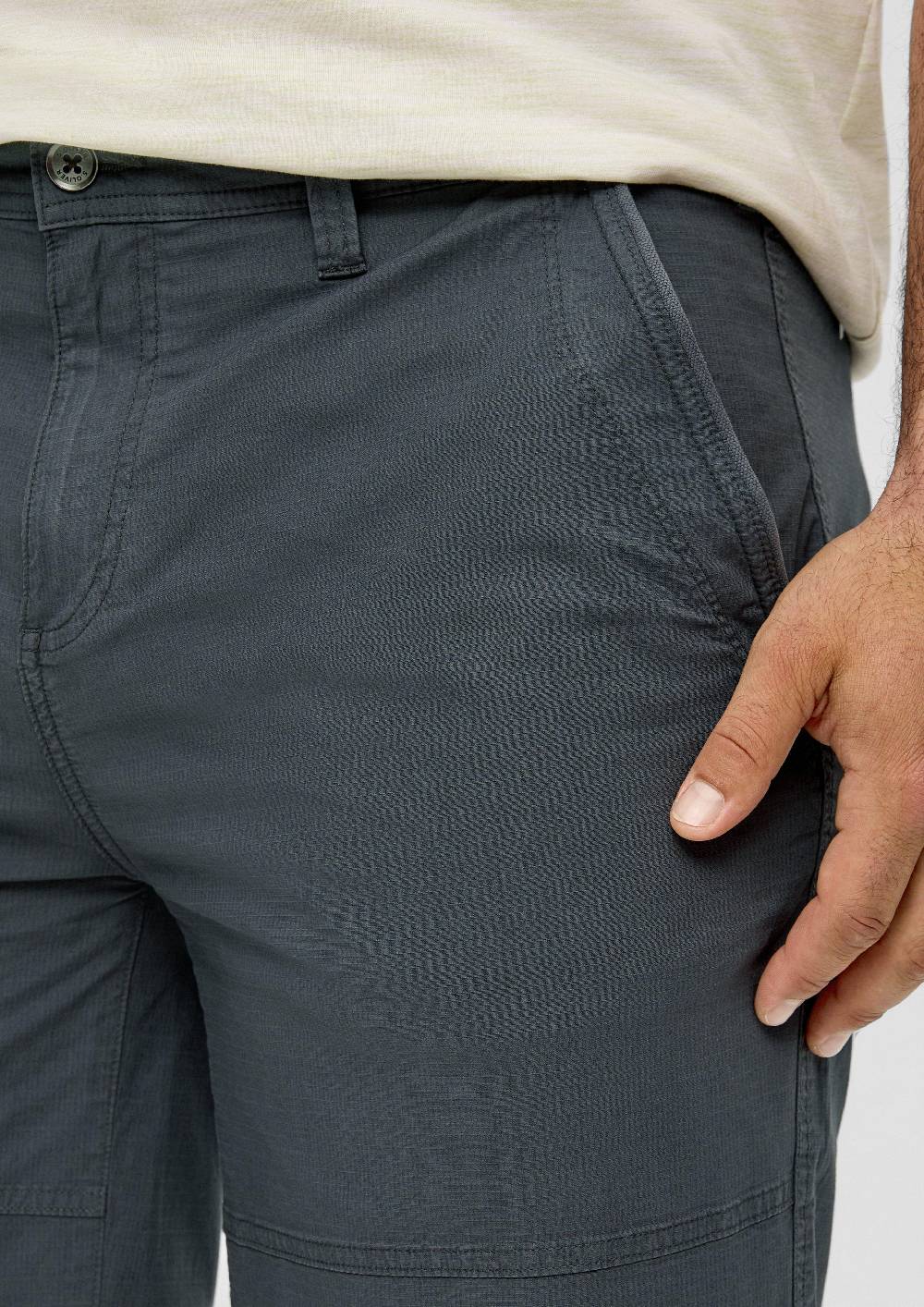 S.Oliver Bermuda-Hose Aus Baumwollstretch Im Relaxed Fit