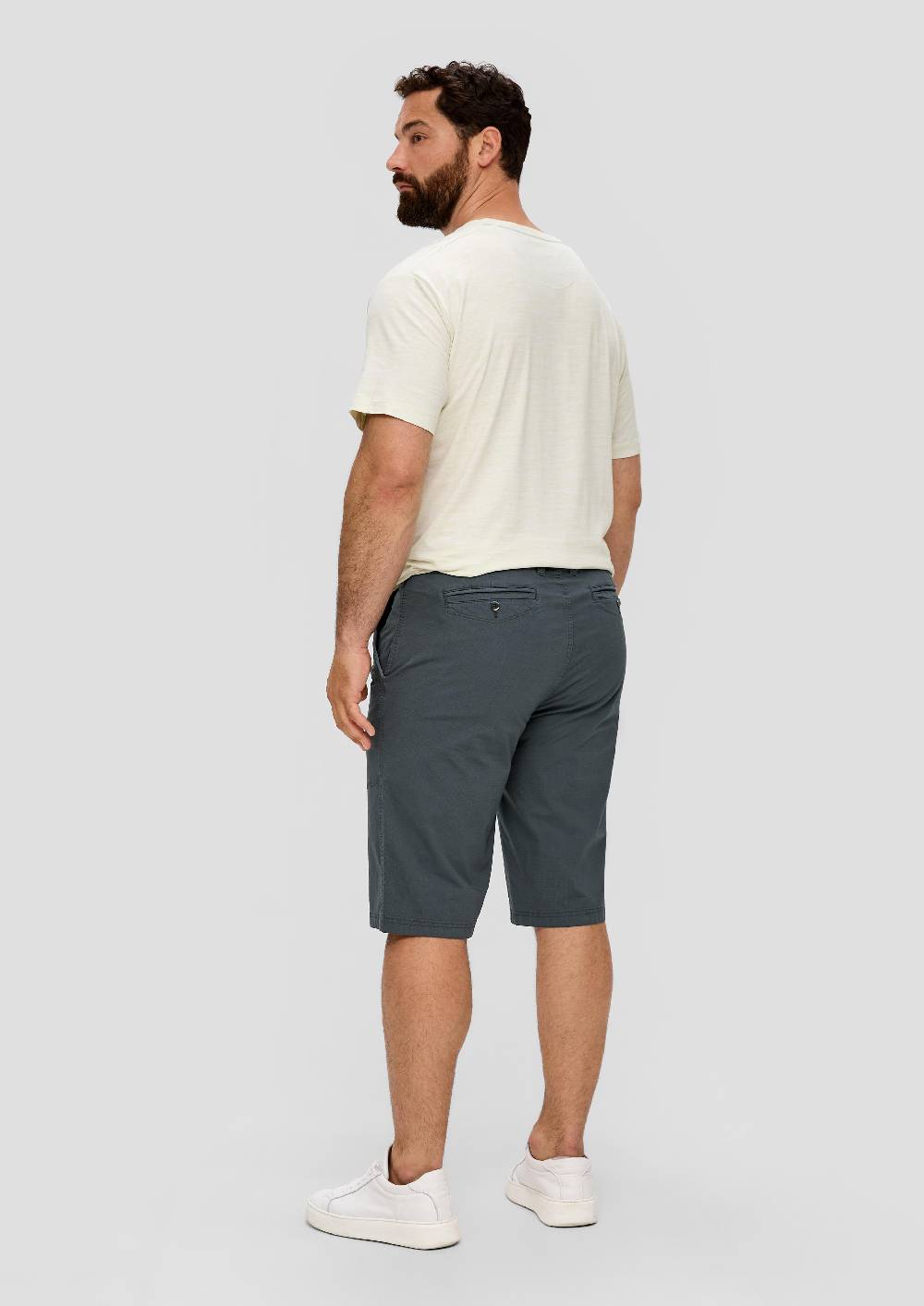 S.Oliver Bermuda-Hose Aus Baumwollstretch Im Relaxed Fit