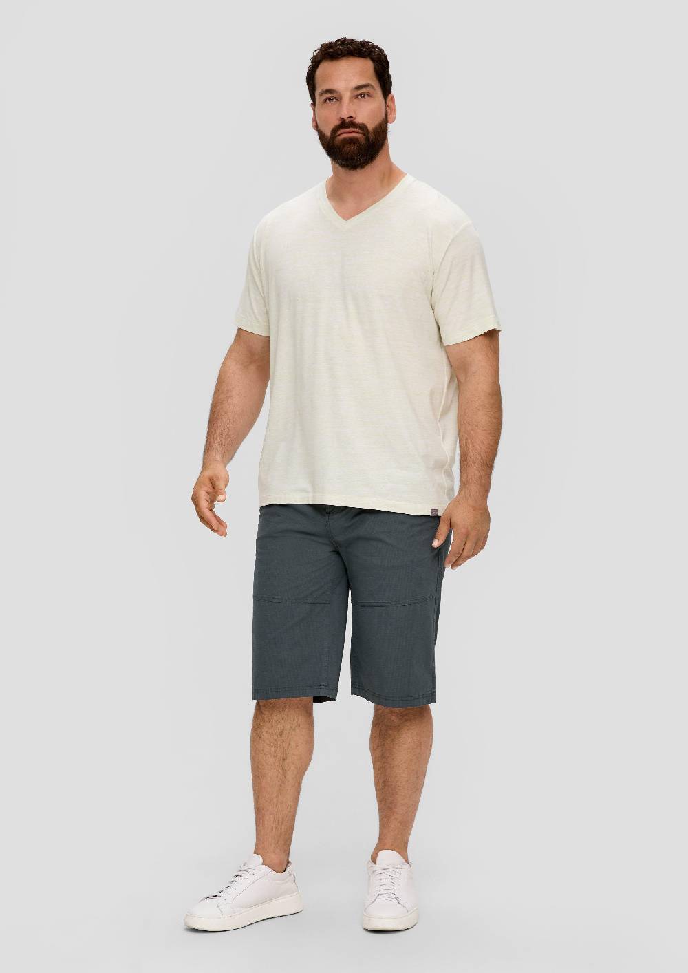 S.Oliver Bermuda-Hose Aus Baumwollstretch Im Relaxed Fit