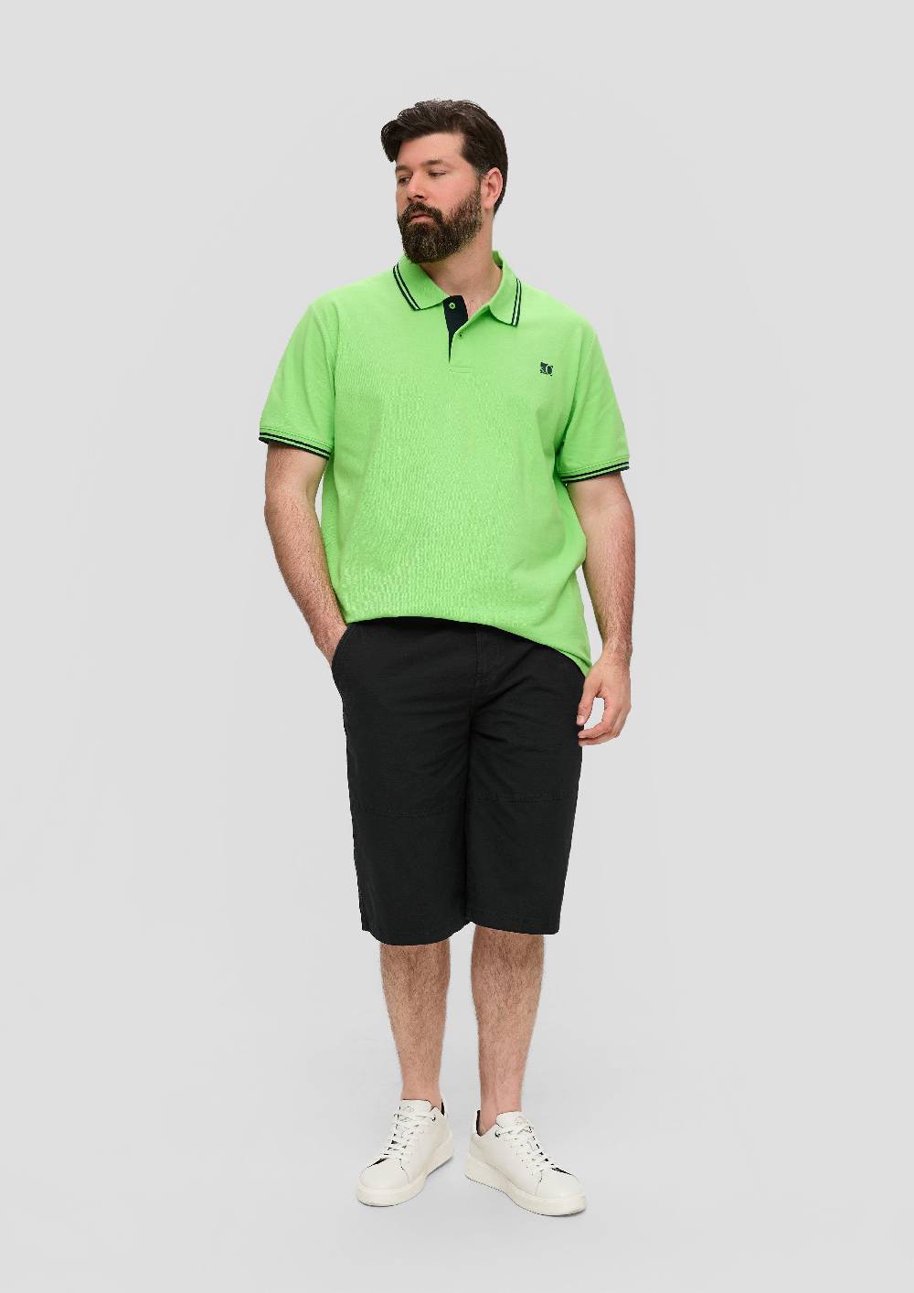 S.Oliver Bermuda-Hose Aus Baumwollstretch Im Relaxed Fit