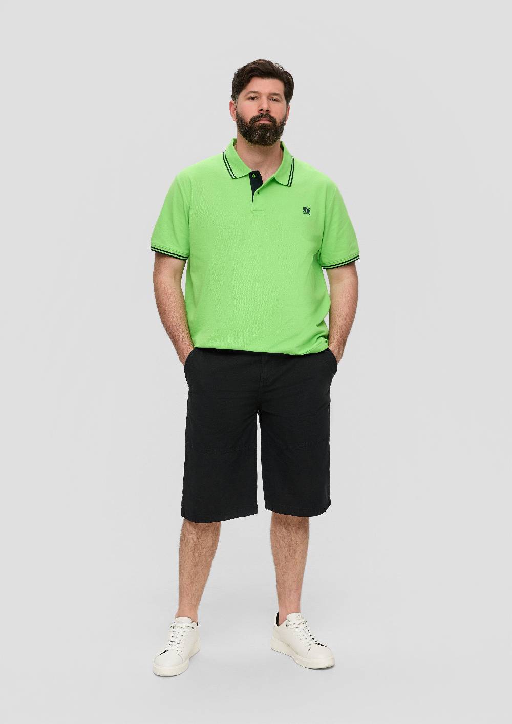 S.Oliver Bermuda-Hose Aus Baumwollstretch Im Relaxed Fit