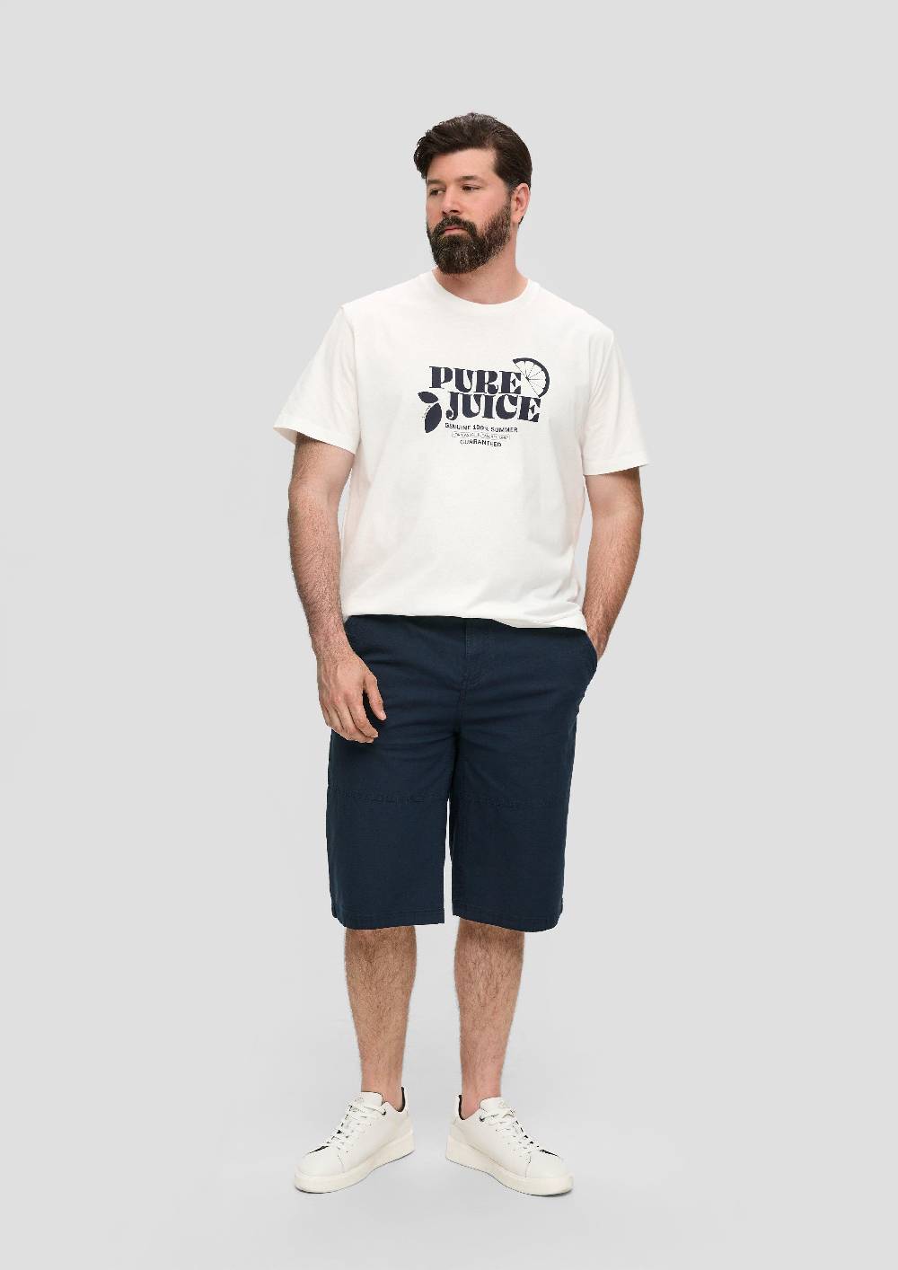 S.Oliver Bermuda-Hose Aus Baumwollstretch Im Relaxed Fit