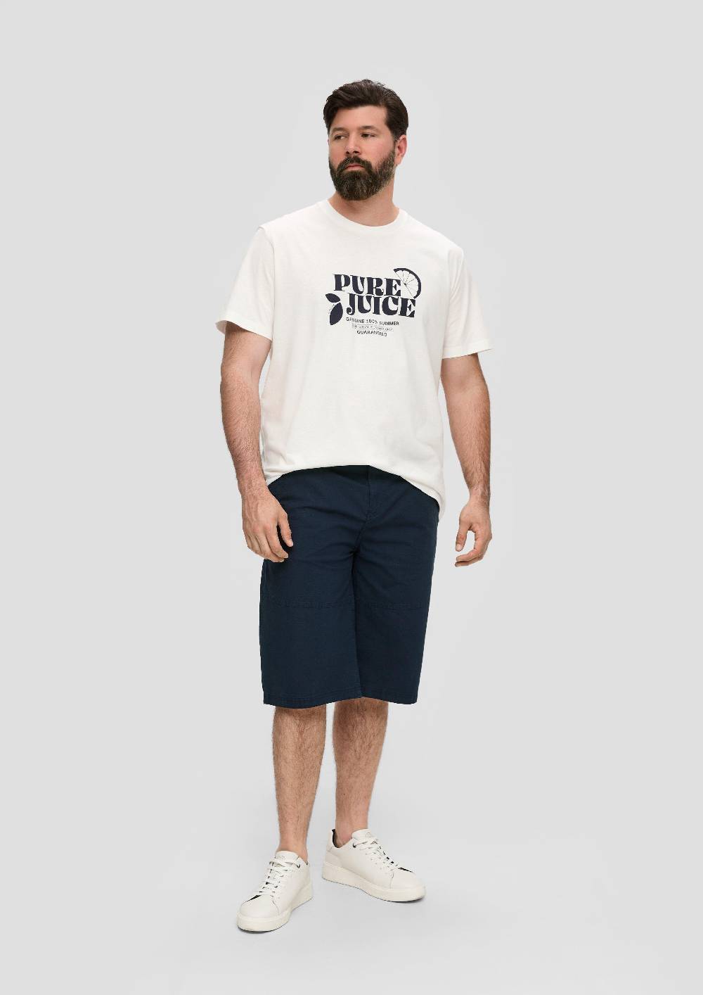 S.Oliver Bermuda-Hose Aus Baumwollstretch Im Relaxed Fit