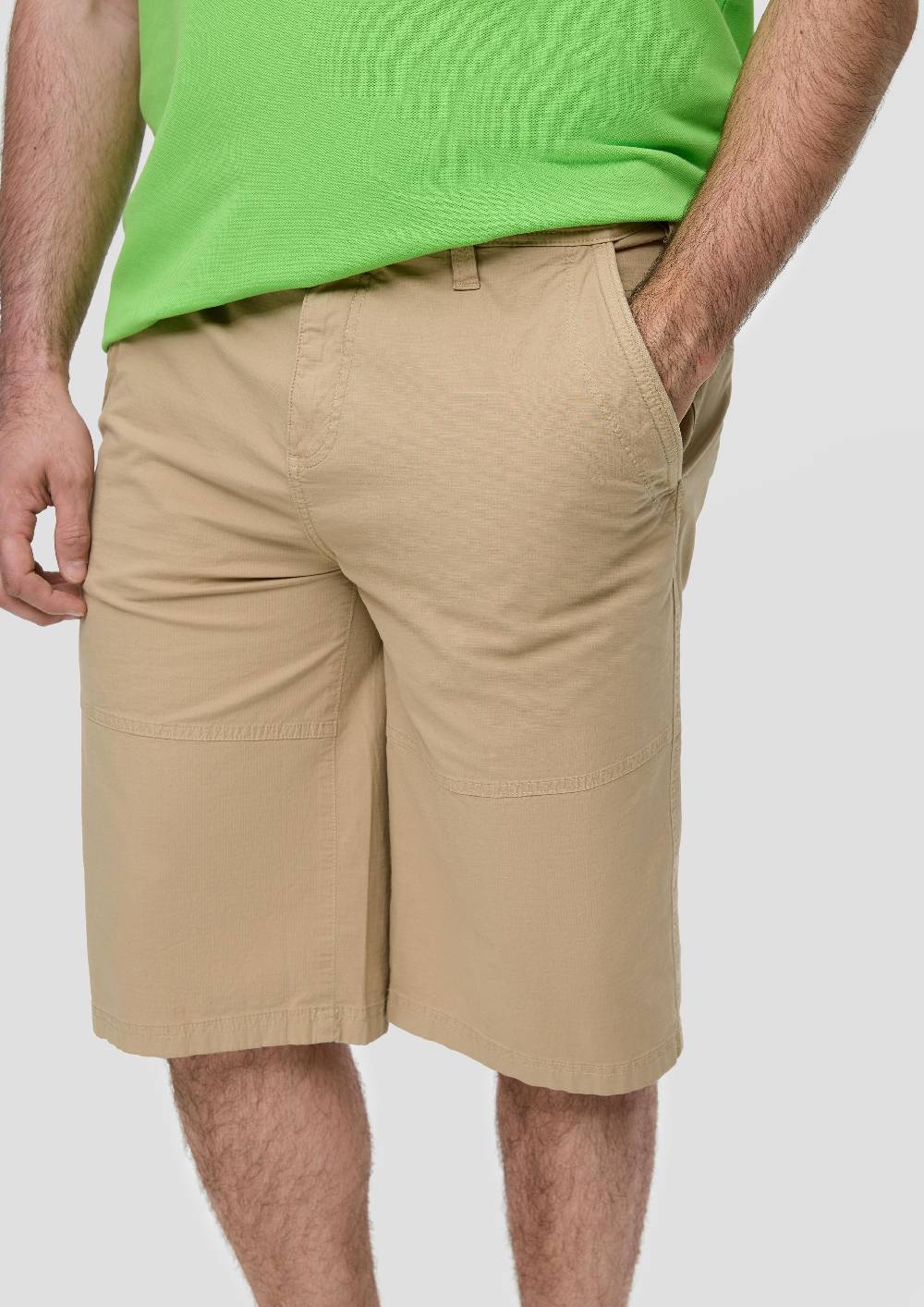 S.Oliver Bermuda-Hose Aus Baumwollstretch Im Relaxed Fit