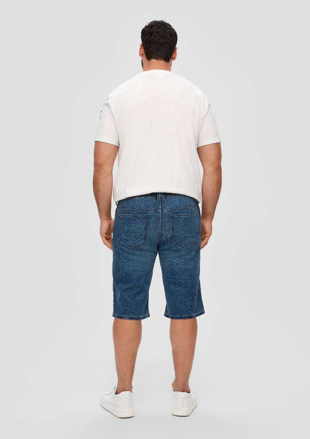 S.Oliver Bermuda Jeans Mauro / Regular Fit / High Rise / Straight Leg