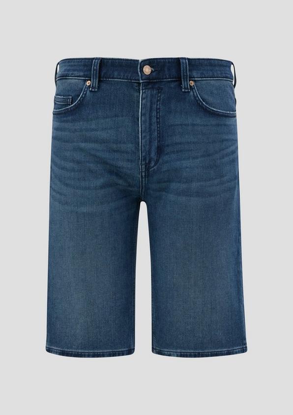 s.Oliver Bermuda Jeans Mauro / Regular Fit / High Rise / Straight Leg
