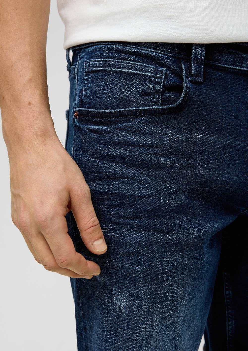 S.Oliver Bermuda Jeans Mauro / Regular Fit / Mid Rise / Straight Leg