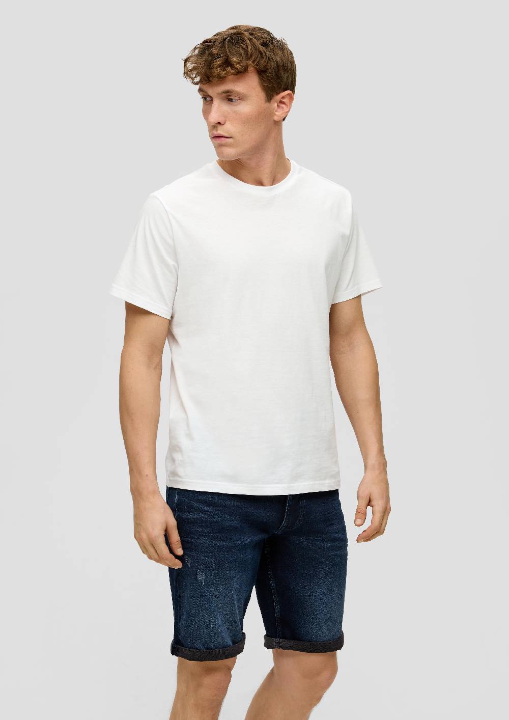 S.Oliver Bermuda Jeans Mauro / Regular Fit / Mid Rise / Straight Leg