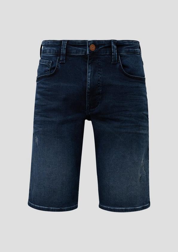 s.Oliver Bermuda Jeans Mauro / Regular Fit / Mid Rise / Straight Leg