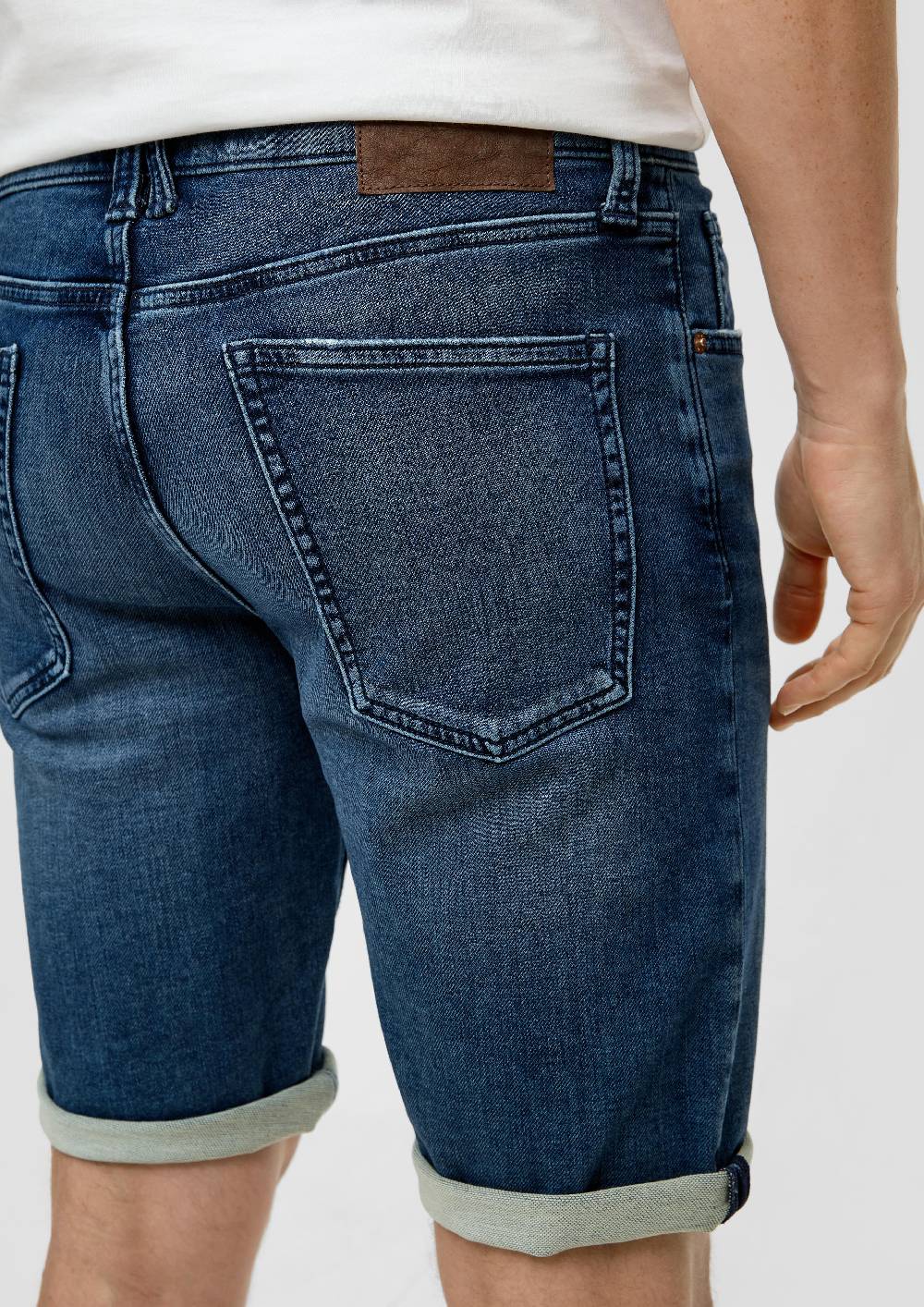 S.Oliver Bermuda Jeans Mauro / Regular Fit / Mid Rise / Straight Leg