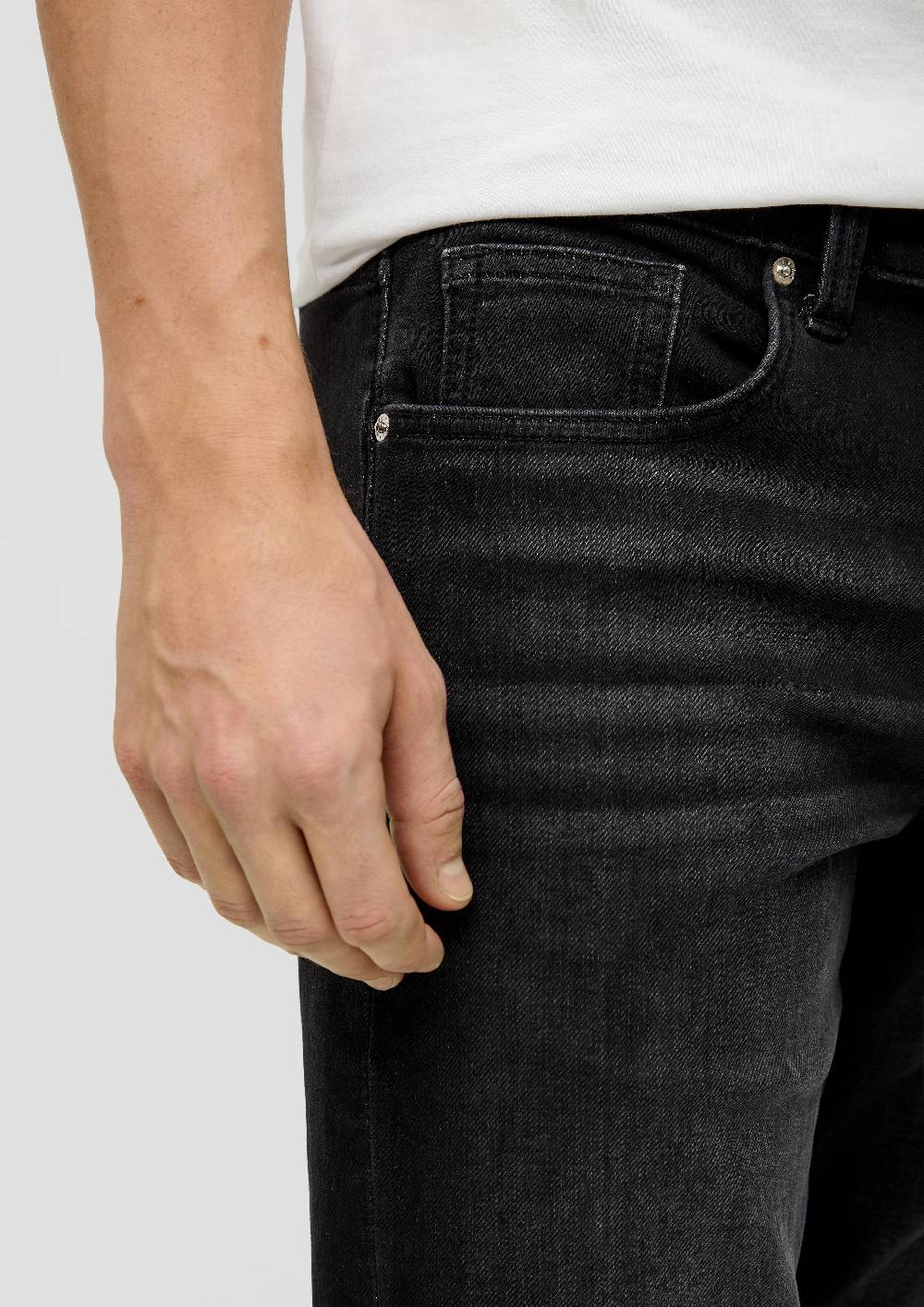 S.Oliver Bermuda Jeans Mauro / Regular Fit / Mid Rise / Straight Leg