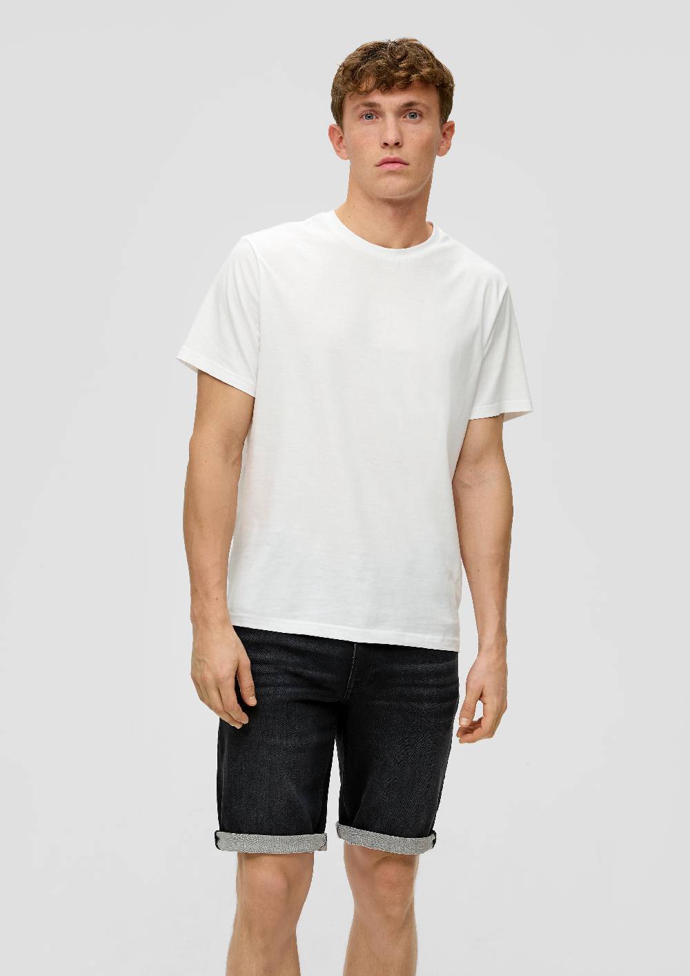 S.Oliver Bermuda Jeans Mauro / Regular Fit / Mid Rise / Straight Leg