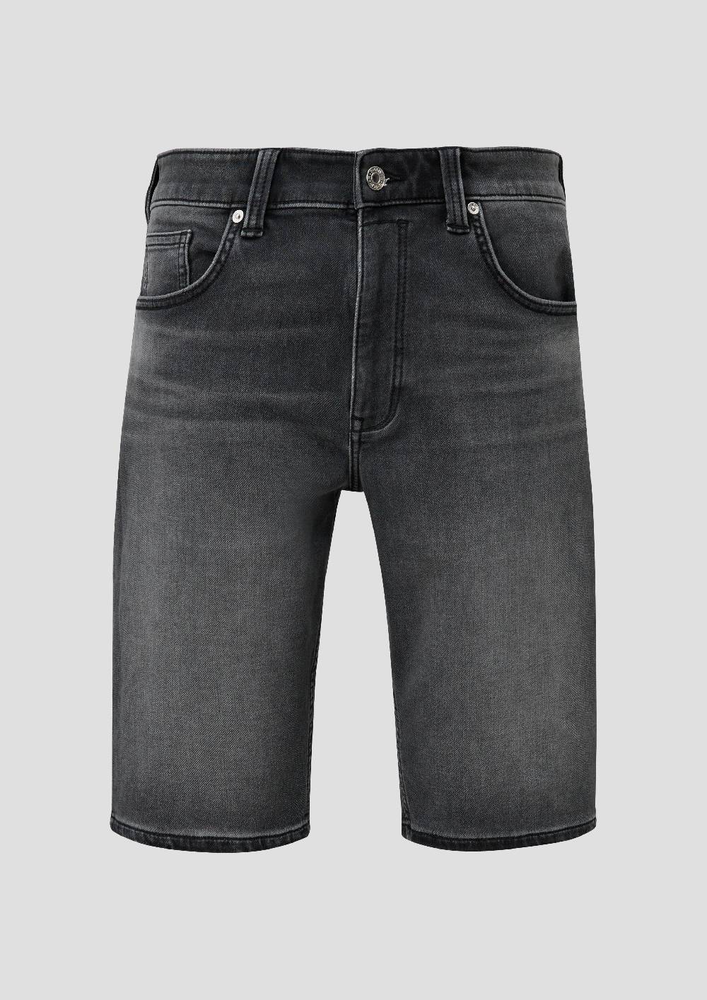 S.Oliver Bermuda Jeans Mauro / Regular Fit / Mid Rise / Straight Leg