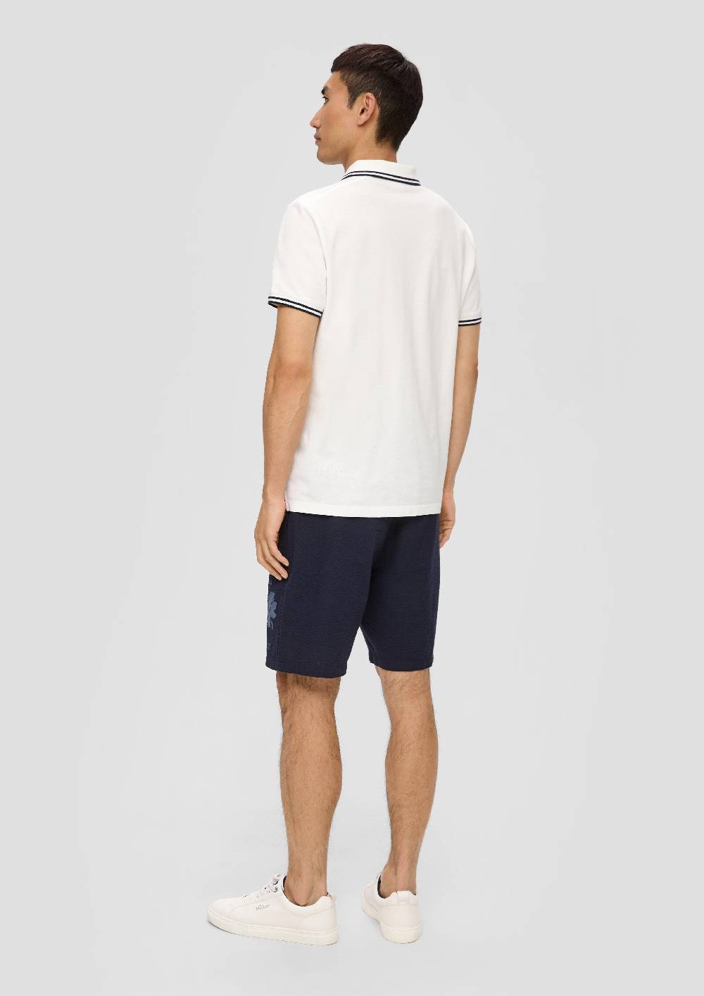 S.Oliver Bermuda-Shorts Im Relaxed Fit Mit Print-Detail