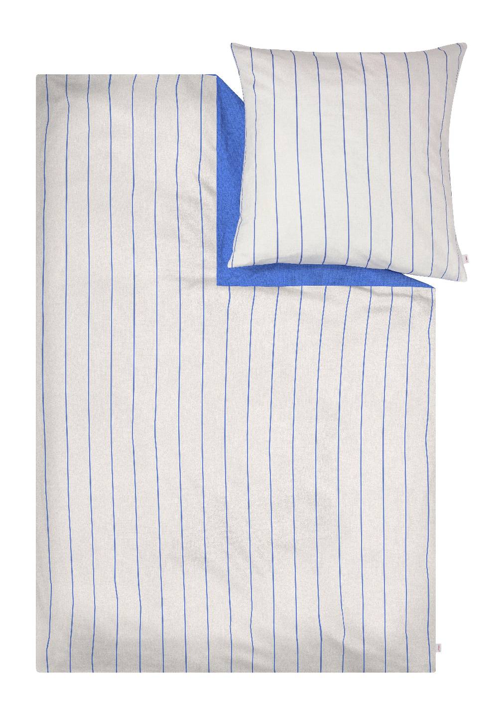 S.Oliver Bettwäsche Aus Baumwoll-Satin Mit Streifenmuster