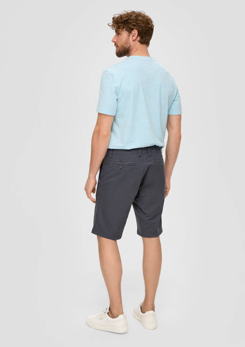 S.Oliver Chino-Shorts Aus Baumwollstretch Mit Straight Leg