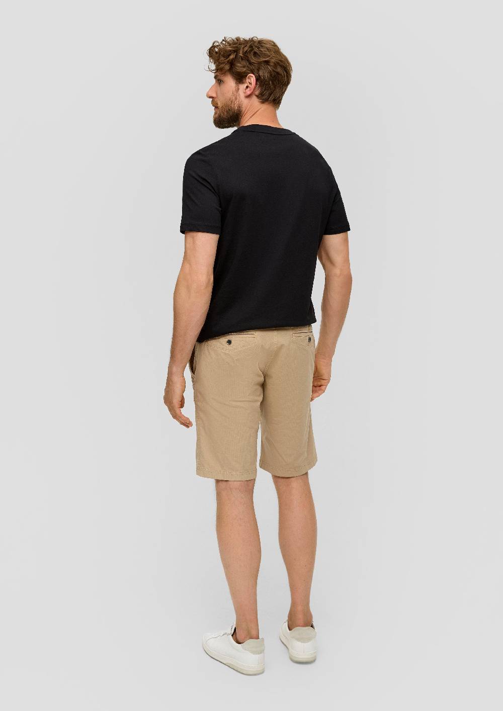 S.Oliver Chino-Shorts Aus Baumwollstretch Mit Straight Leg